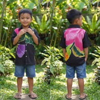 Hand Painted Rayon Kids Shirt